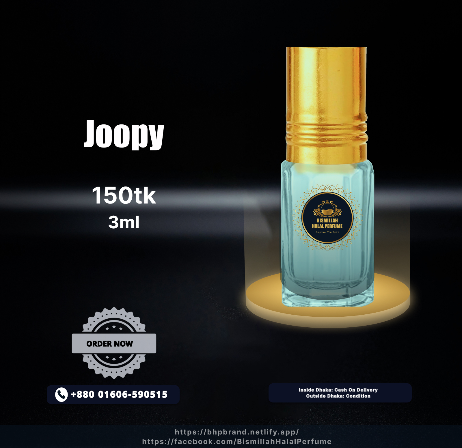 Bismillah halal perfume - BHP Joopy